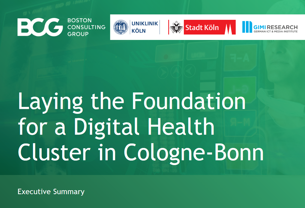 Kölns digitale Potenziale in der Gesundheitswirtschaft nutzen